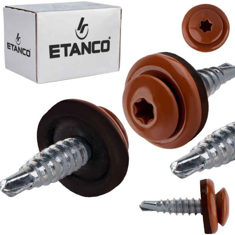 foto del prodotto bauernschrauben gtf02p panhead 4,8x20mm ral 8004