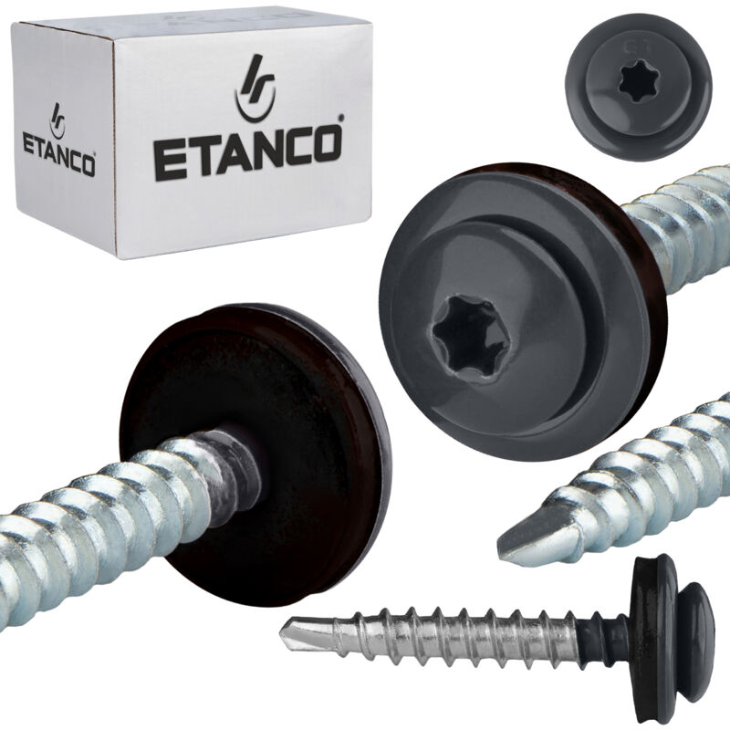 foto del prodotto bauernschrauben gtfp panhead 4,8x35mm ral 7016