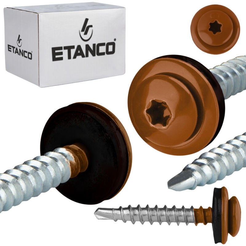foto del prodotto bauernschrauben gtfp panhead 4,8x35mm ral 8004