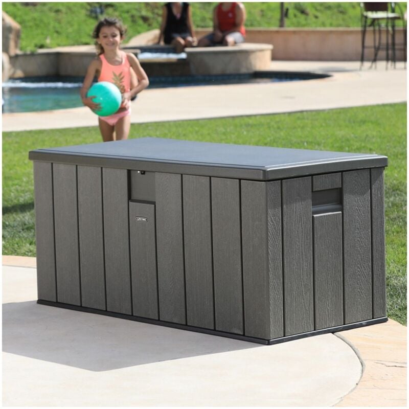 foto del prodotto baule cassapanca big lifetime contenitore hdpe 151x72x69h losa
