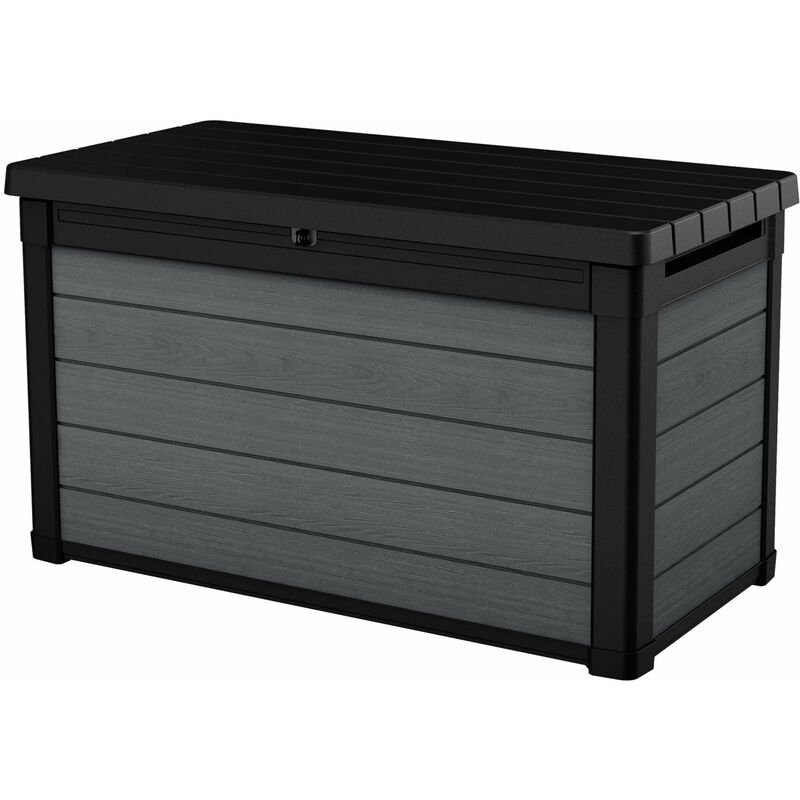 foto del prodotto baule cassapanca da esterno 122,9x62,1x70,6 cm in evotech keter cortina box 100g grigio