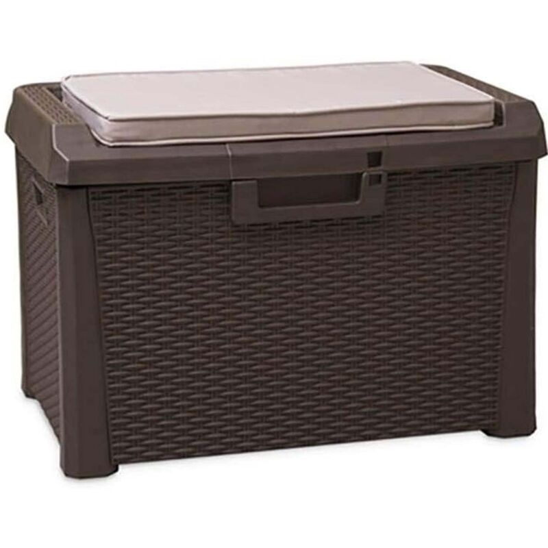 foto del prodotto baule da esterni santorini con ruote, 125l marrone toomax