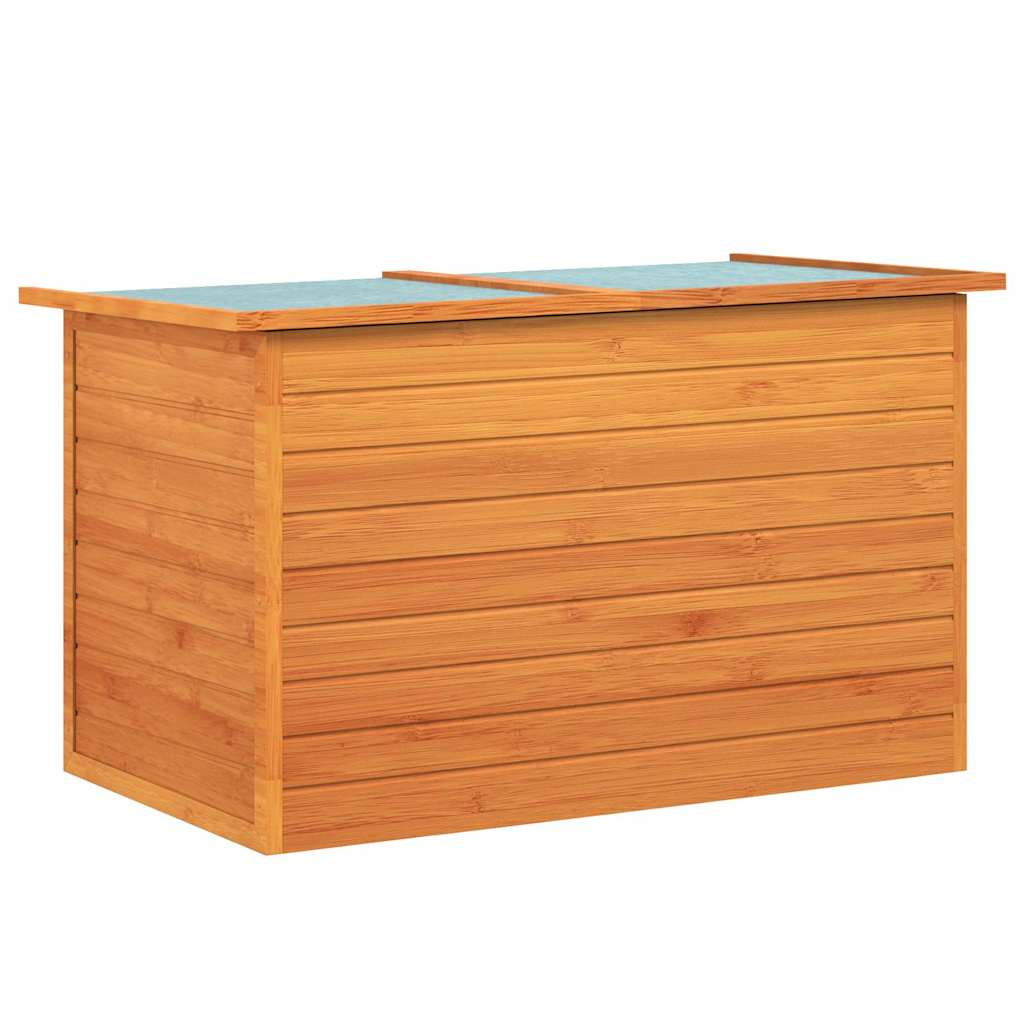 foto del prodotto baule da giardino 126x72x72 cm in legno