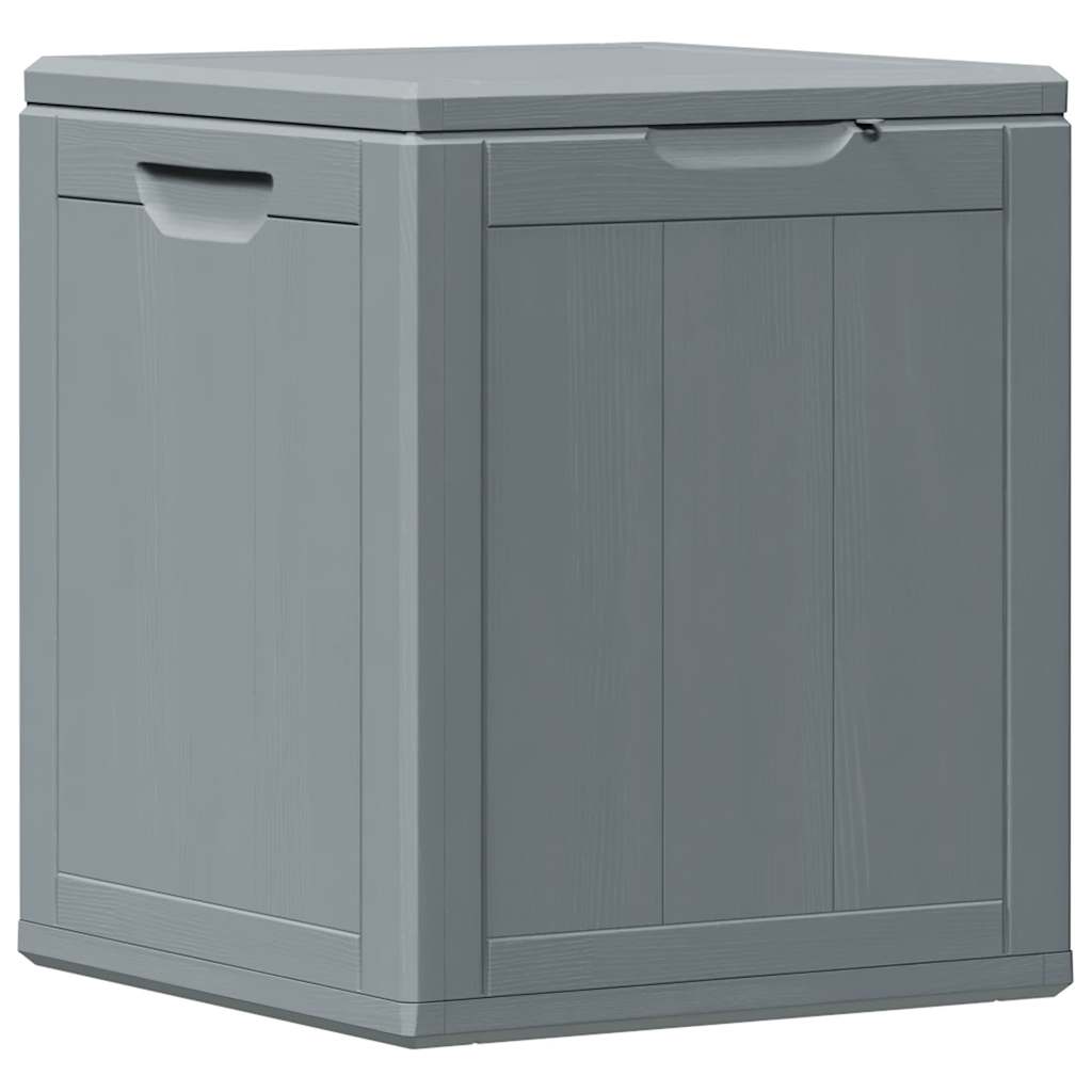 foto del prodotto baule da giardino 90 l grigio in rattan ppcod mxl 130671