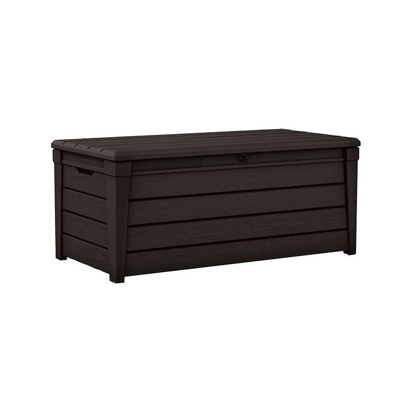 foto del prodotto baule in resina brightwood marrone keter