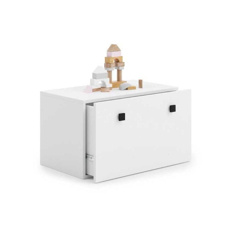foto del prodotto baule portagiochi inga manico bianco