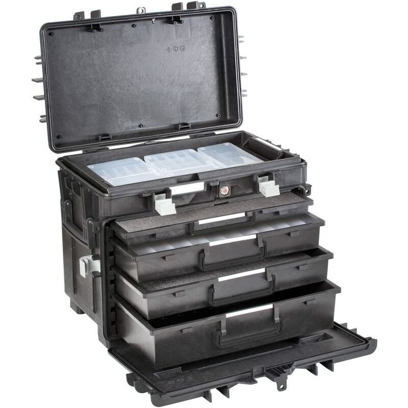 foto del prodotto baule portautensili trolley all in one ai1.kt01 gt line 581x381x455 mm made in italy