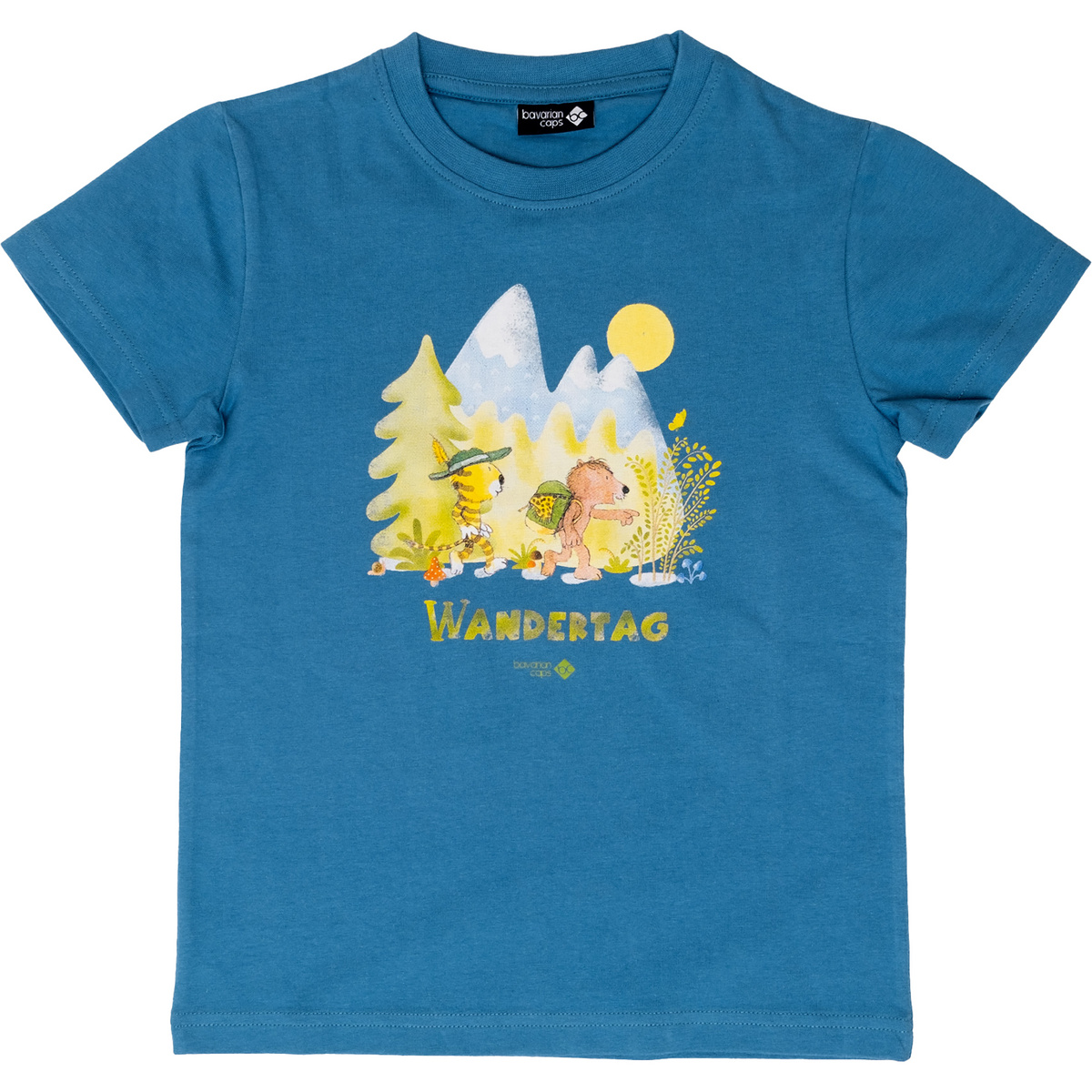 foto del prodotto bavarian caps bambino maglietta wandertag