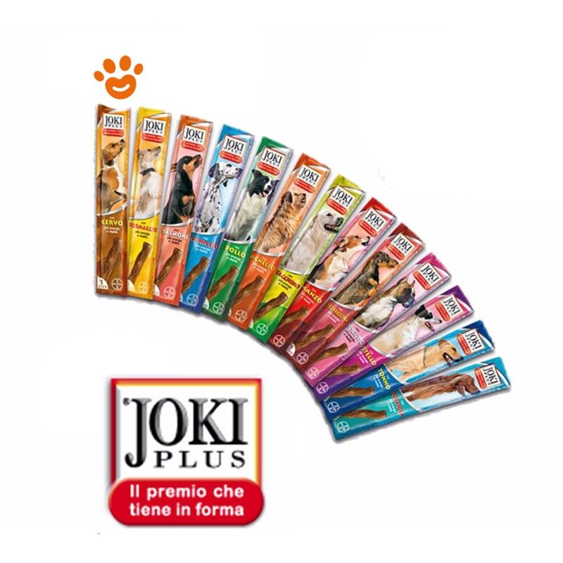 foto del prodotto bayer elanco dog joki plus snack per cani in stick elanco dog joki plus snack per cani in stick merluzzo