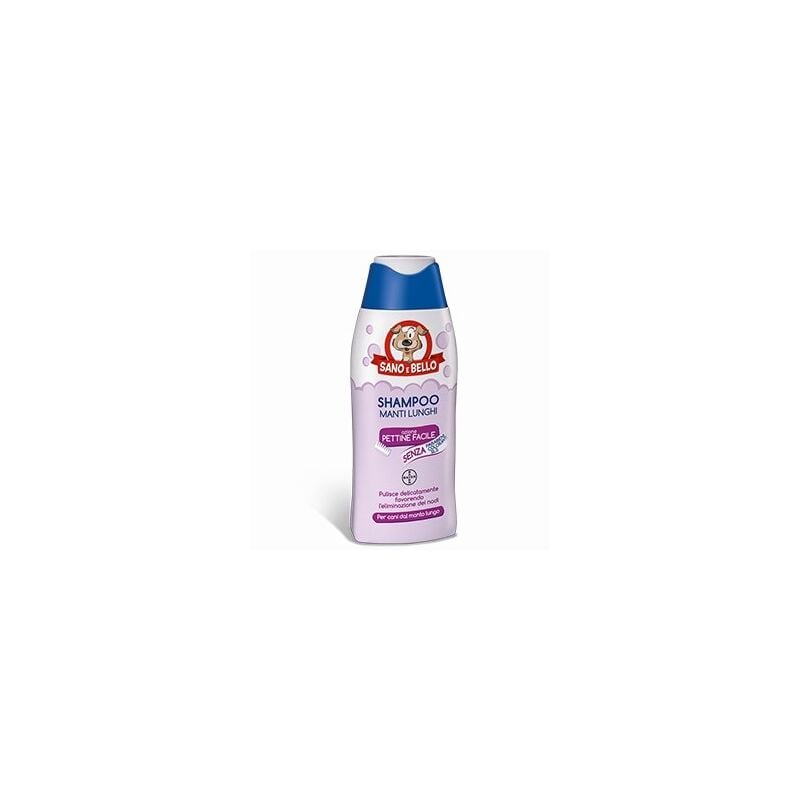 foto del prodotto bayer elanco shampoo manti lunghi pettine facile 1 confezione da 250 ml