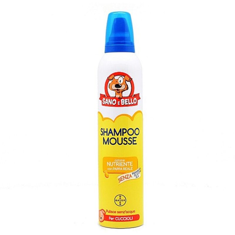immagine 0 del prodotto bayer elanco shampoo mousse cani e cuccioli elanco shampoo mousse cani e cuccioli rapid classico 300 ml