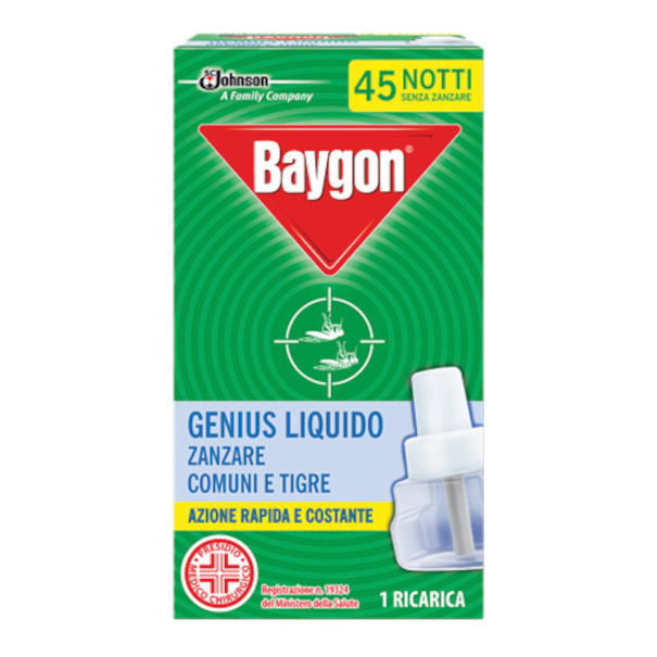 foto del prodotto baygon genius liquido ricarica