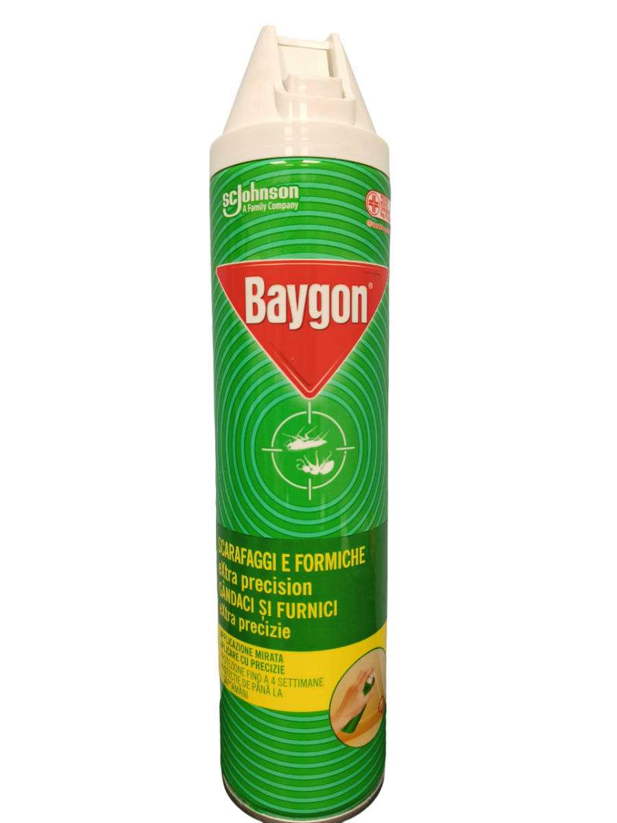foto del prodotto baygon - scarafaggi e formiche extra precision - insetticida 400 ml