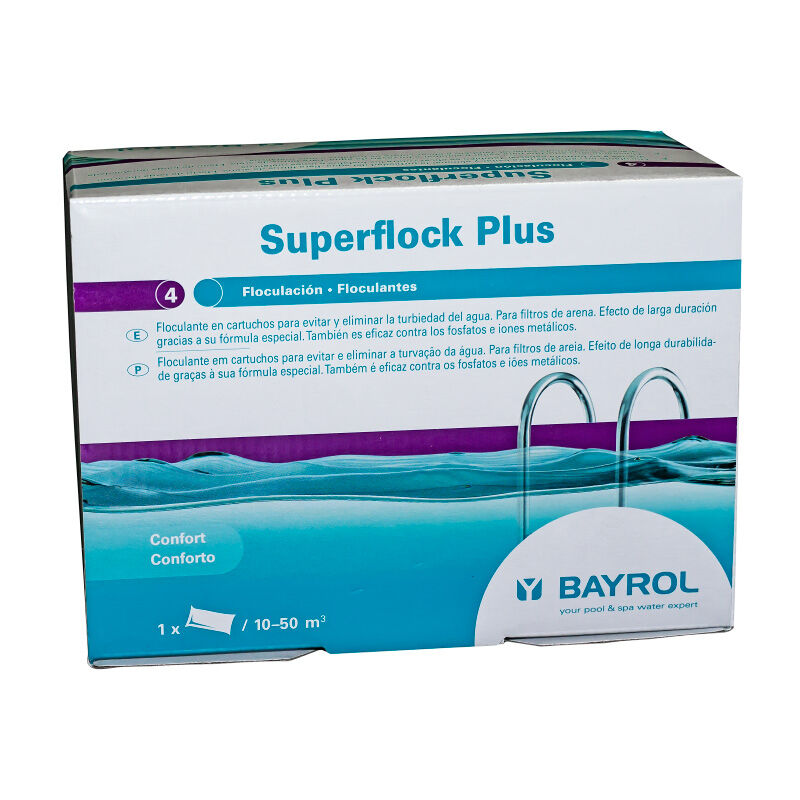 foto del prodotto bayrol superflock chiarificante per piscine, tubo da 1 kg