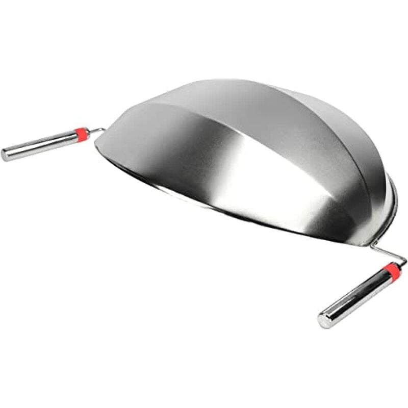 foto del prodotto bbq cupola per barbecue a carbonella, coperchio per barbecue, accessorio per barbecue, 43x43x15cm barbecook