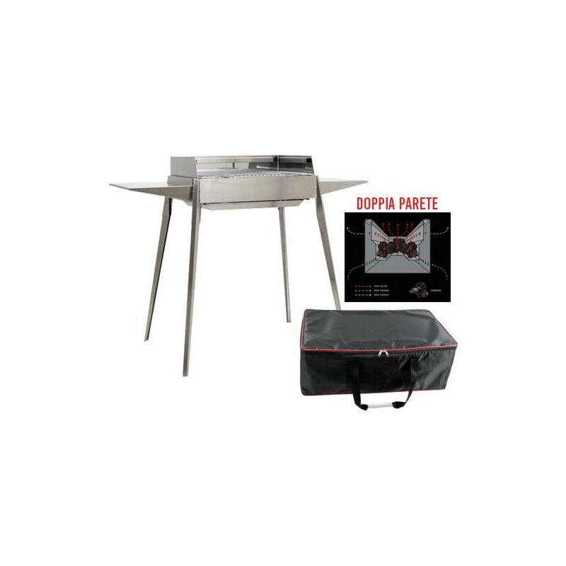 foto del prodotto bbq inox el gaucho asado etna 122x62