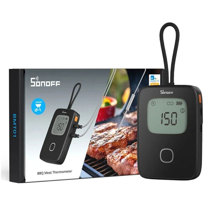 foto del prodotto bbq termometro per carne smart bluetooth sonoff