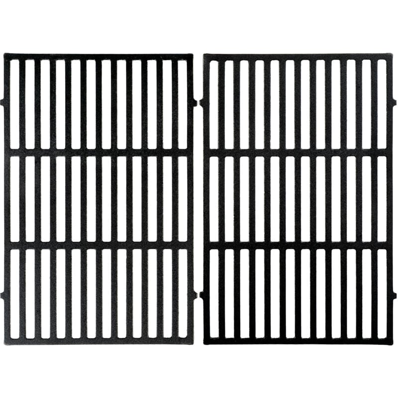 foto del prodotto bbq toro griglia in ghisa 30 x 44,5 cm, 2 pezzi, graticola in ghisa, griglia di ricambio, attacco per grigliare