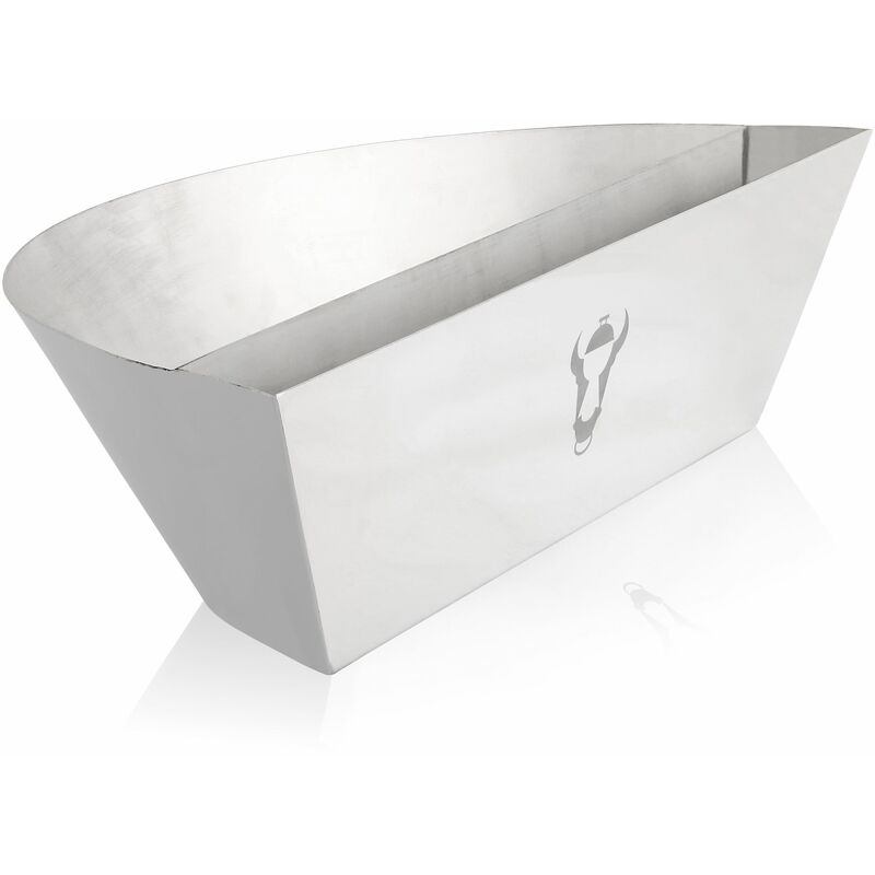 foto del prodotto bbq toro inserto per affumicatore in acciaio inox amarillo per griglia a bollitore 57 cm