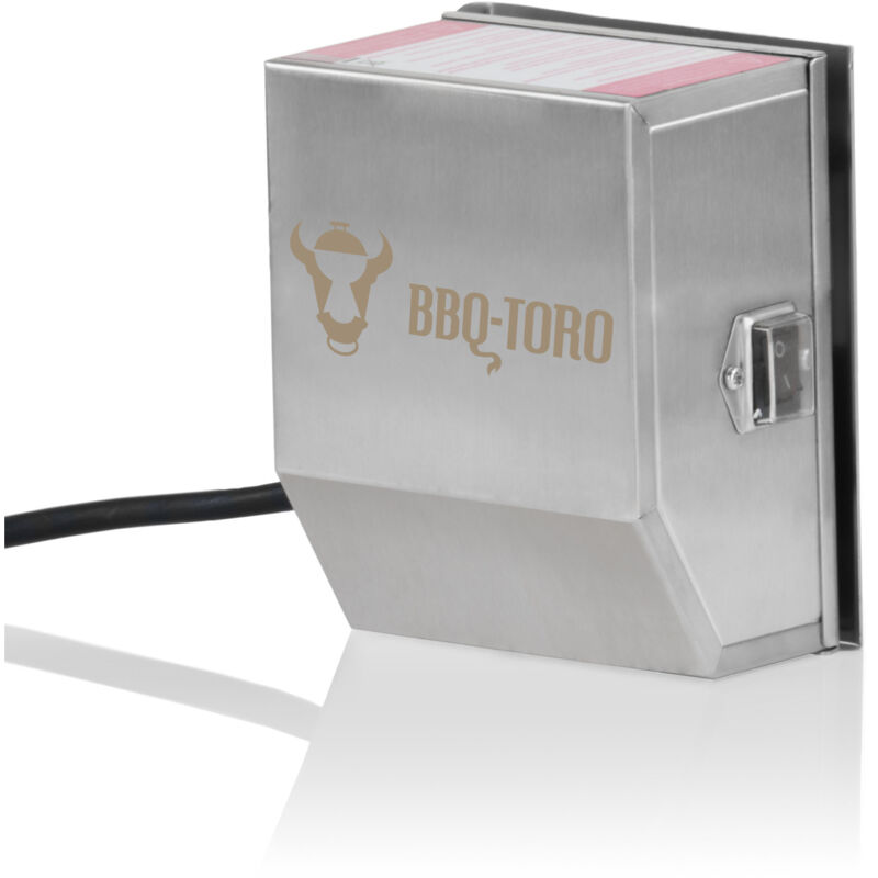 foto del prodotto bbq toro motore per griglie in acciaio inox per spiedo per grigliate 220 240v caricabile fino a 4 kg