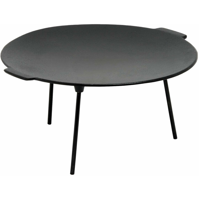 foto del prodotto bbq toro padella per grigliate in ghisa 45 cm con 3 gambe rotonda supporto per forno olandese