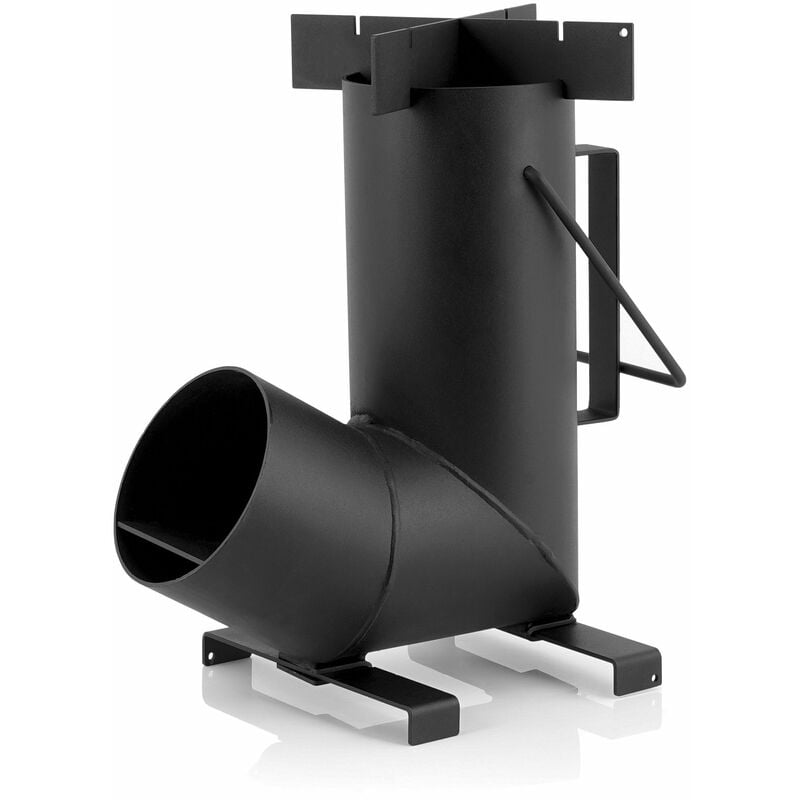 foto del prodotto bbq toro rocket stove rakete 6, stufa a razzo in acciaio di 1,5 mm di spessore