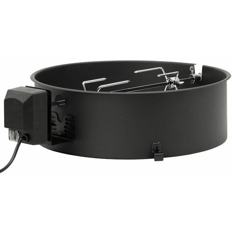 foto del prodotto bbq toro set di spiedini per barbecue per barbecue a bollitore 47 cm con corpo barbecue, spiedino, motore e aghi per carne