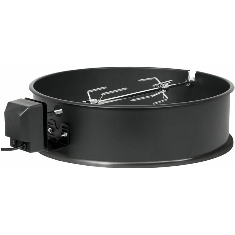 foto del prodotto bbq toro set di spiedini per barbecue per barbecue a bollitore 57 cm con corpo barbecue, spiedino, motore e aghi per carne