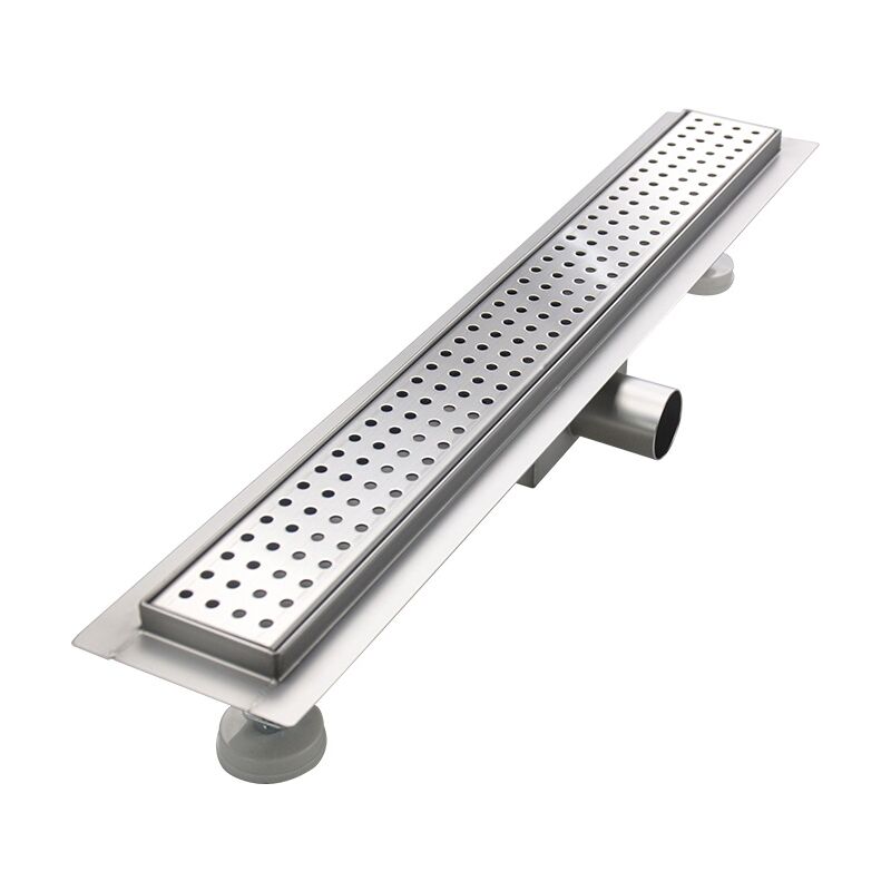foto del prodotto bc elec 08s 90 canalina doccia 90cm in acciaio inox, doccia sterfput, regolabile in altezza 98 142mm.
