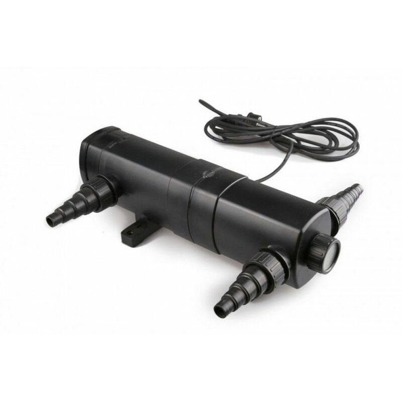 foto del prodotto bc elec cuv 236 sterilizzatore chiarificatore per laghetto bacino uvc 36w 6000l h
