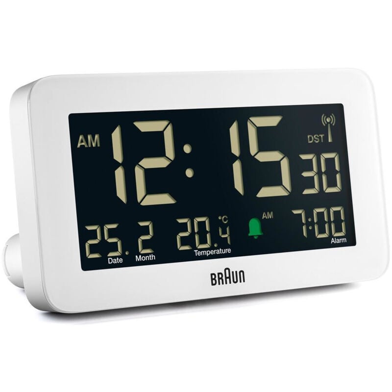 foto del prodotto bc10 sveglia digitale white braun