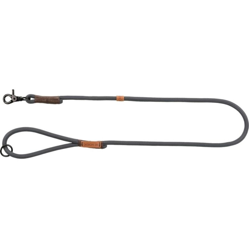 foto del prodotto be nordic guinzaglio l xl 1m diametro 13mm grigio scuro marrone