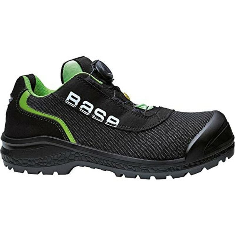 foto del prodotto be ready esd scarpa antinfortunistica, da uomo e donna, nero verde, taglie 46 base protection