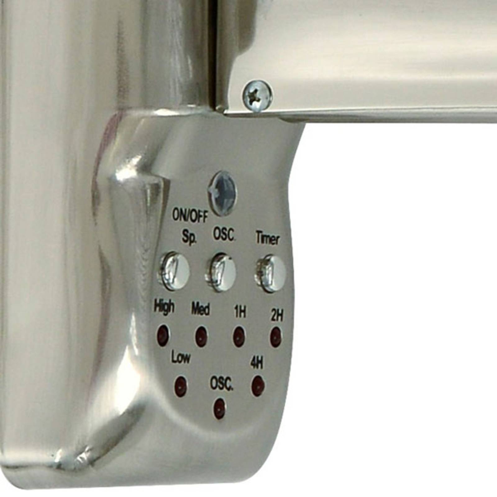 foto del prodotto beacon lighting ventilatore da parete beacon breeze cromato chiaro 41 cm silenzioso