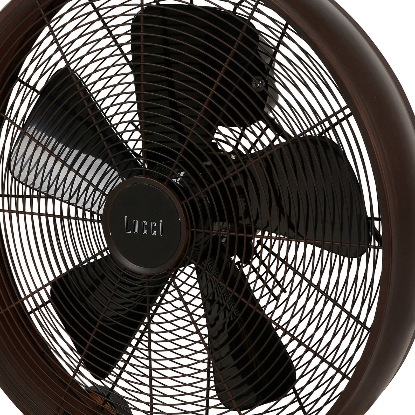 foto del prodotto beacon lighting ventilatore da tavolo beacon breeze bronzo noce, 41 cm, silenzioso
