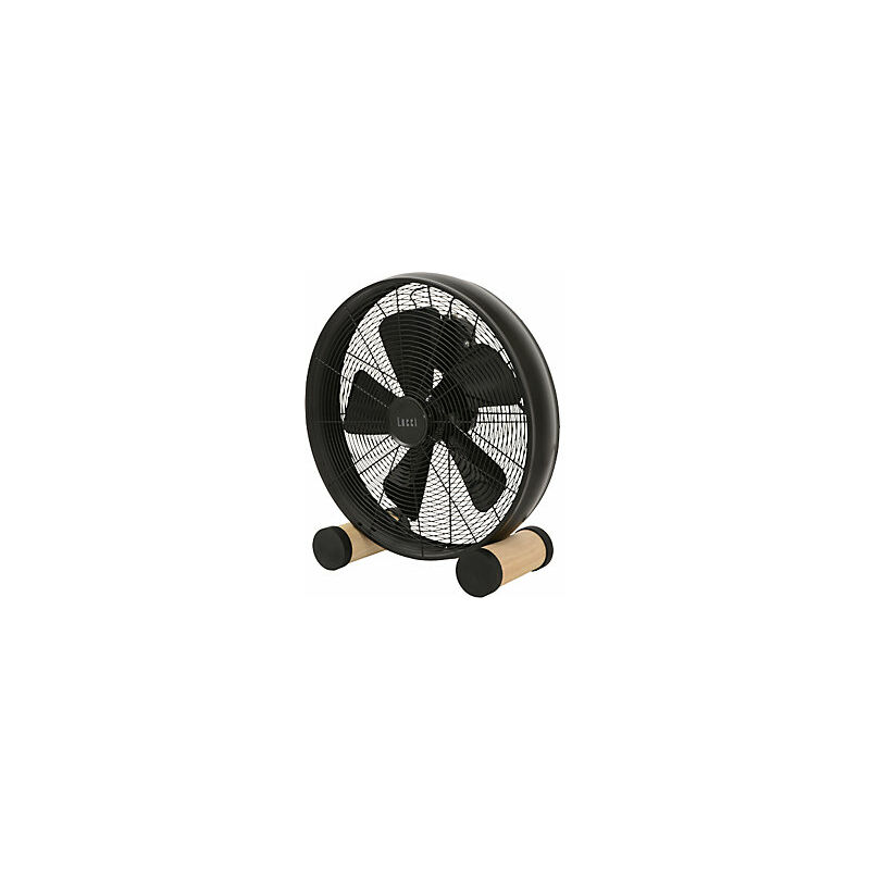 foto del prodotto beacon lucci air ventilatore a piantana di design con piedini in legno
