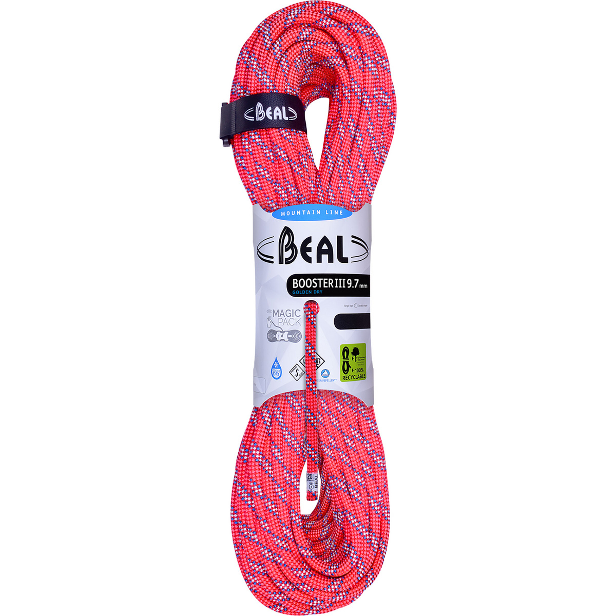 foto del prodotto beal corda arrampicata booster iii 9,7 mm goldendry