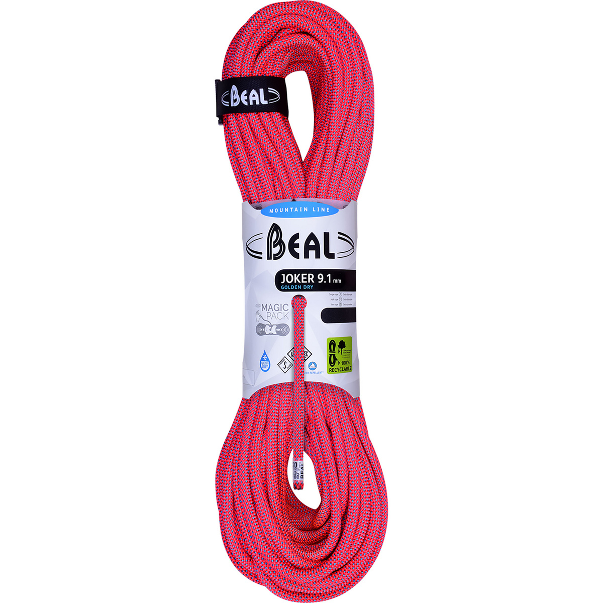 foto del prodotto beal corda arrampicata joker unicore 9.1 golden dry