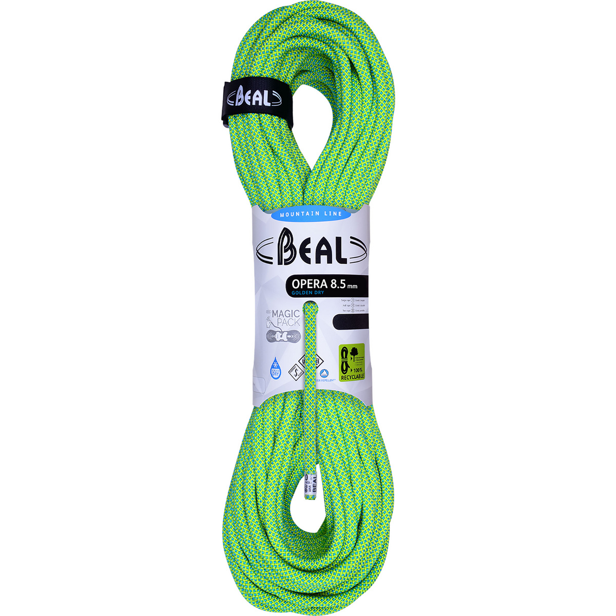 foto del prodotto beal corda arrampicata opera unicore 8.5 golden dry