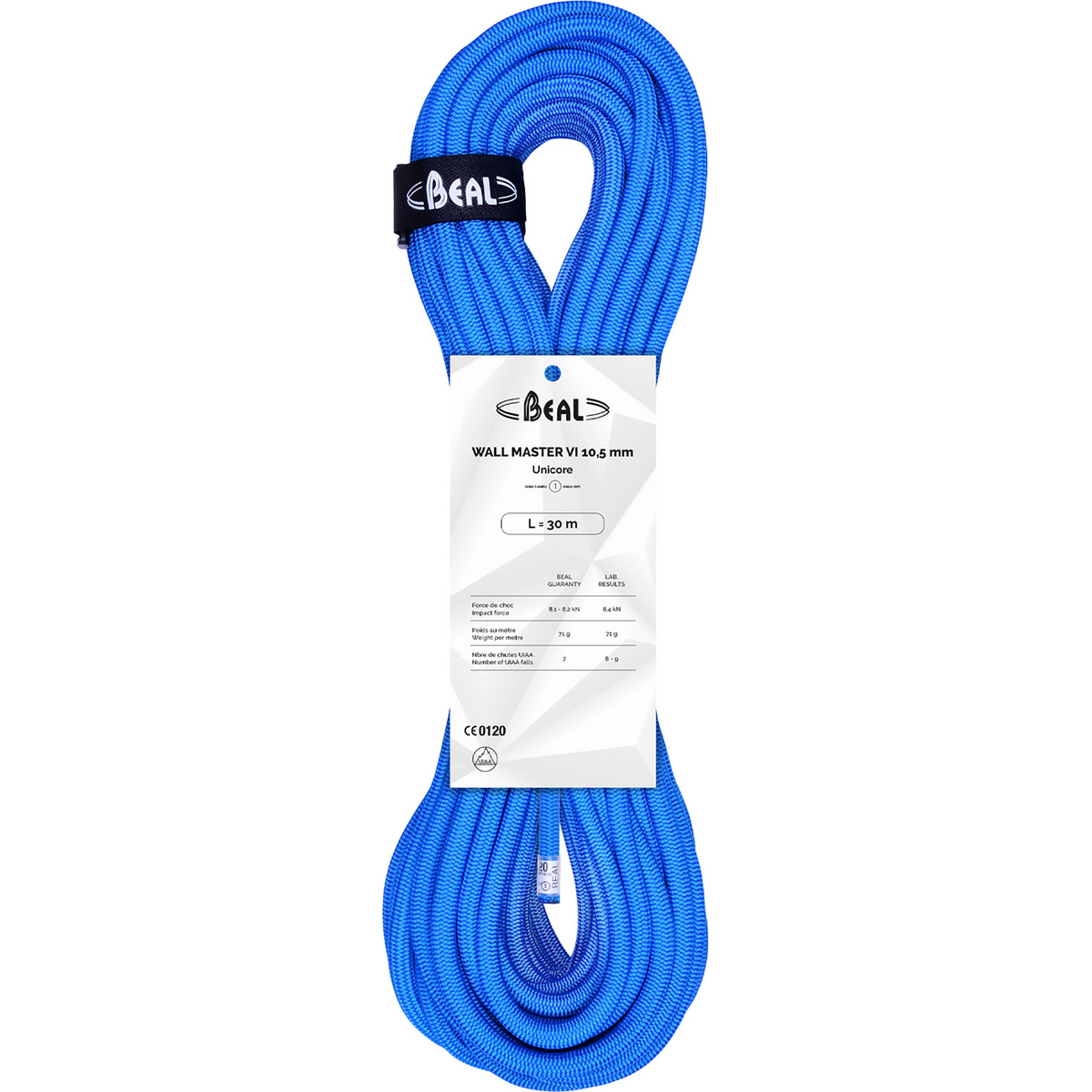 foto del prodotto beal corda arrampicata wallmaster vi unicore 10.5