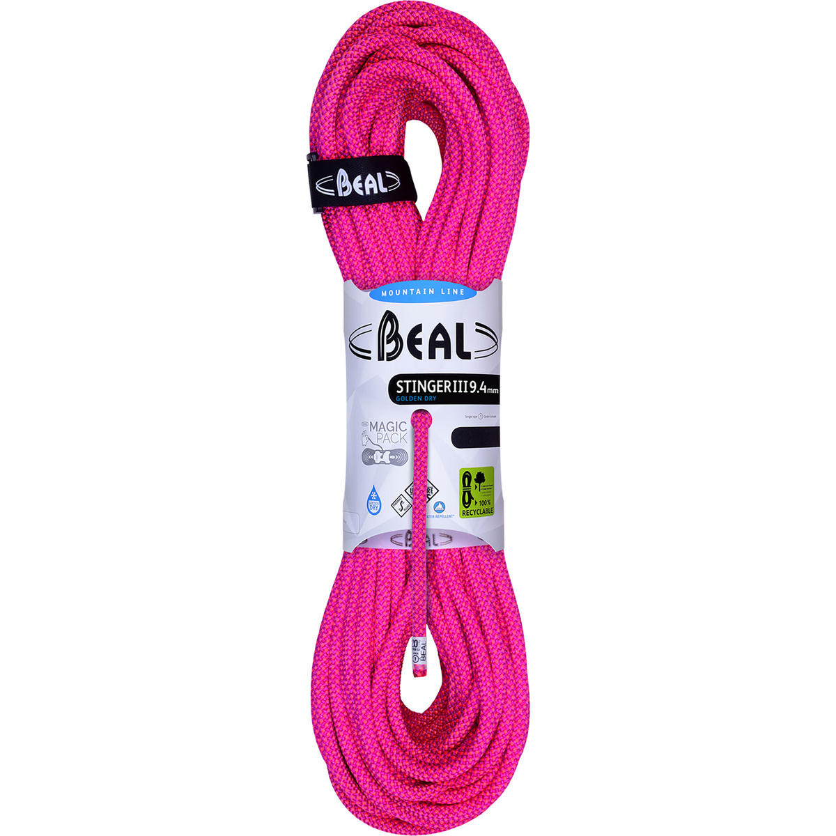 foto del prodotto beal corda da arrampicata stinger iii 9.4 unicore golden dry