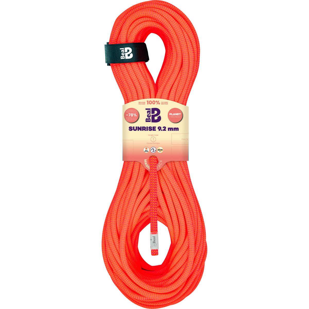 foto del prodotto beal corda da arrampicata sunrise 9.2mm