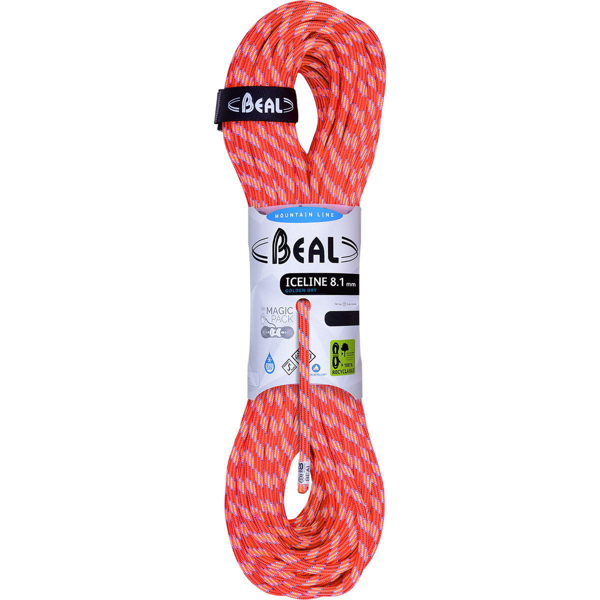 foto del prodotto beal mezza corda ice line 8.1 mm golden dry