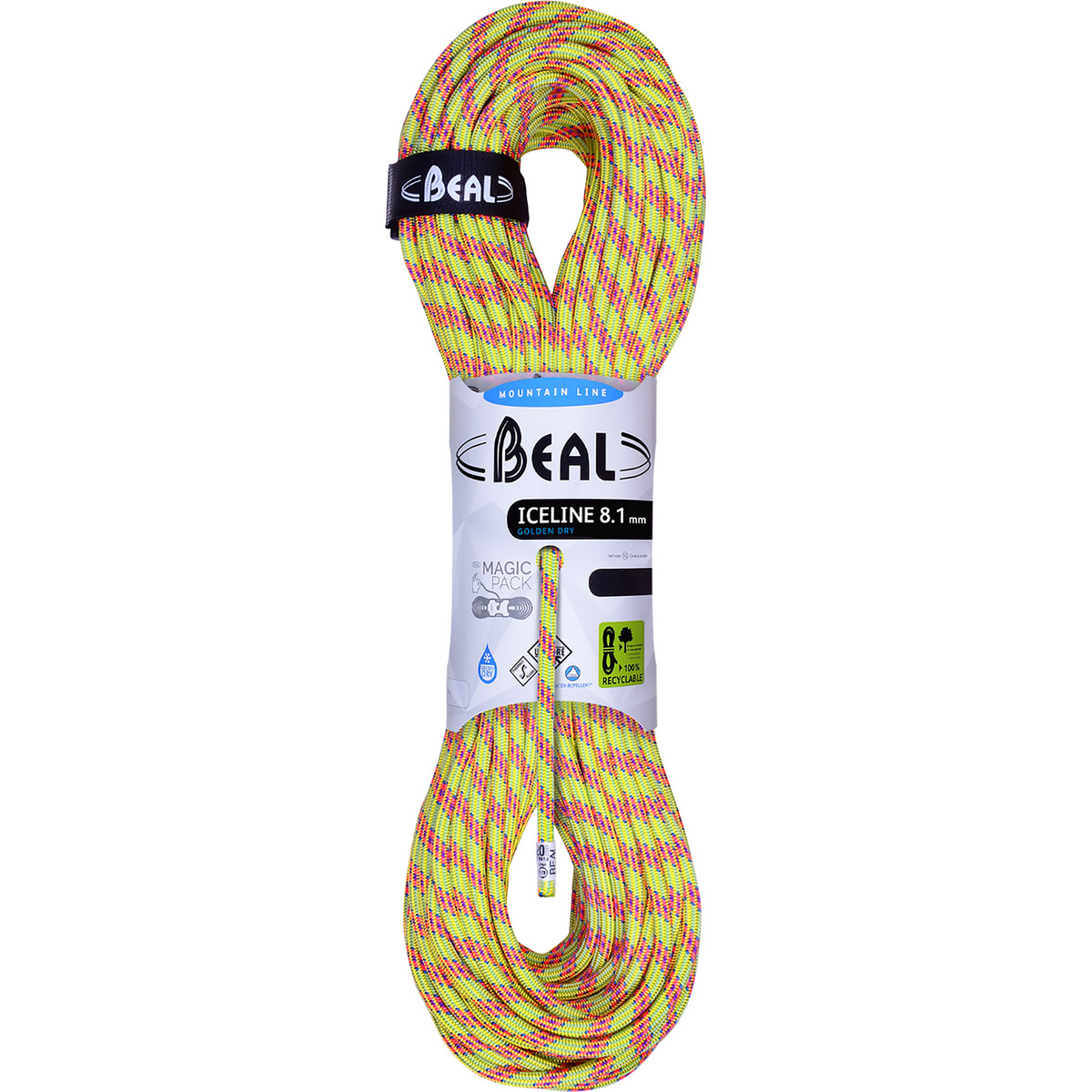 foto del prodotto beal mezza corda ice line 8.1 mm golden dry