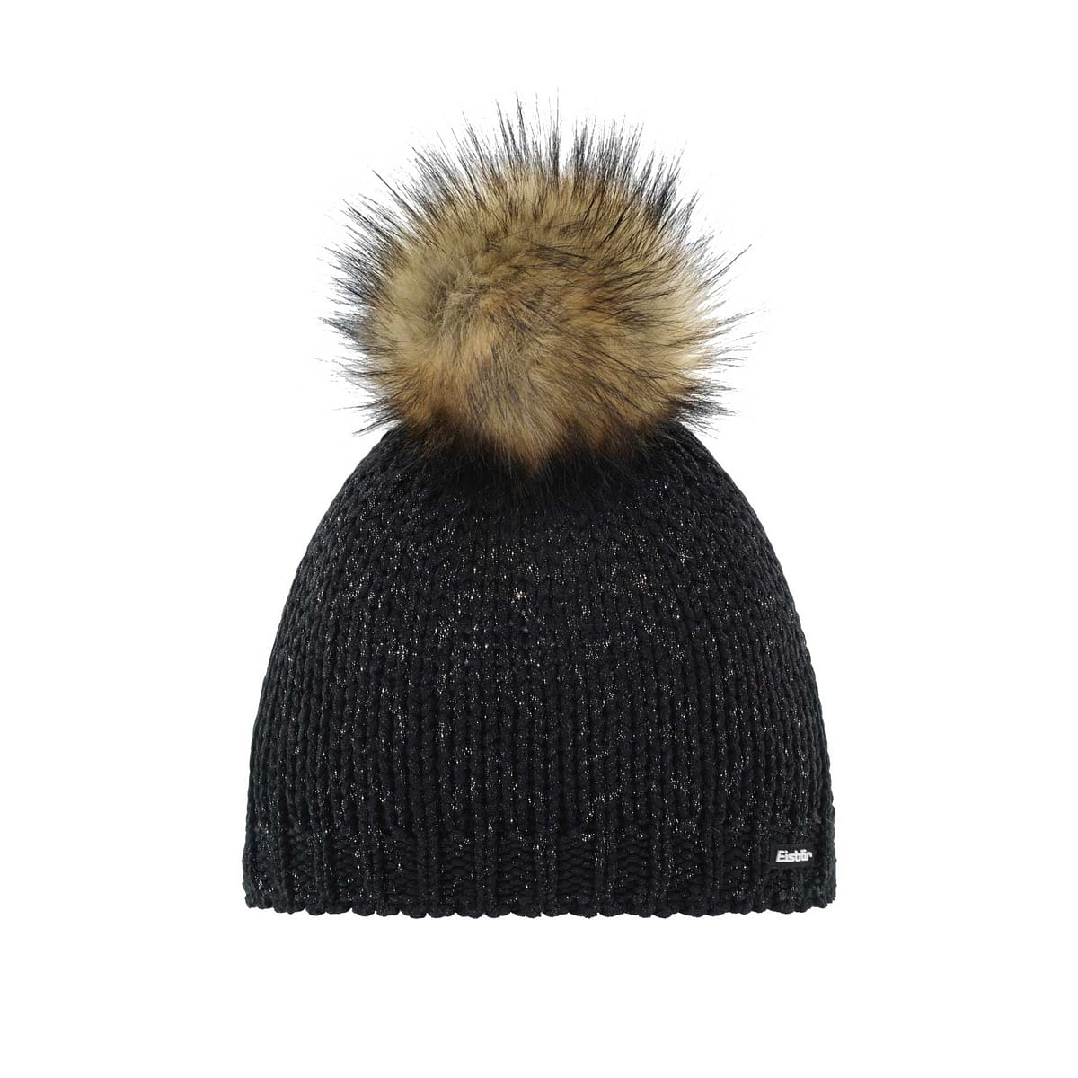 foto del prodotto beanie folina lux pompon donna