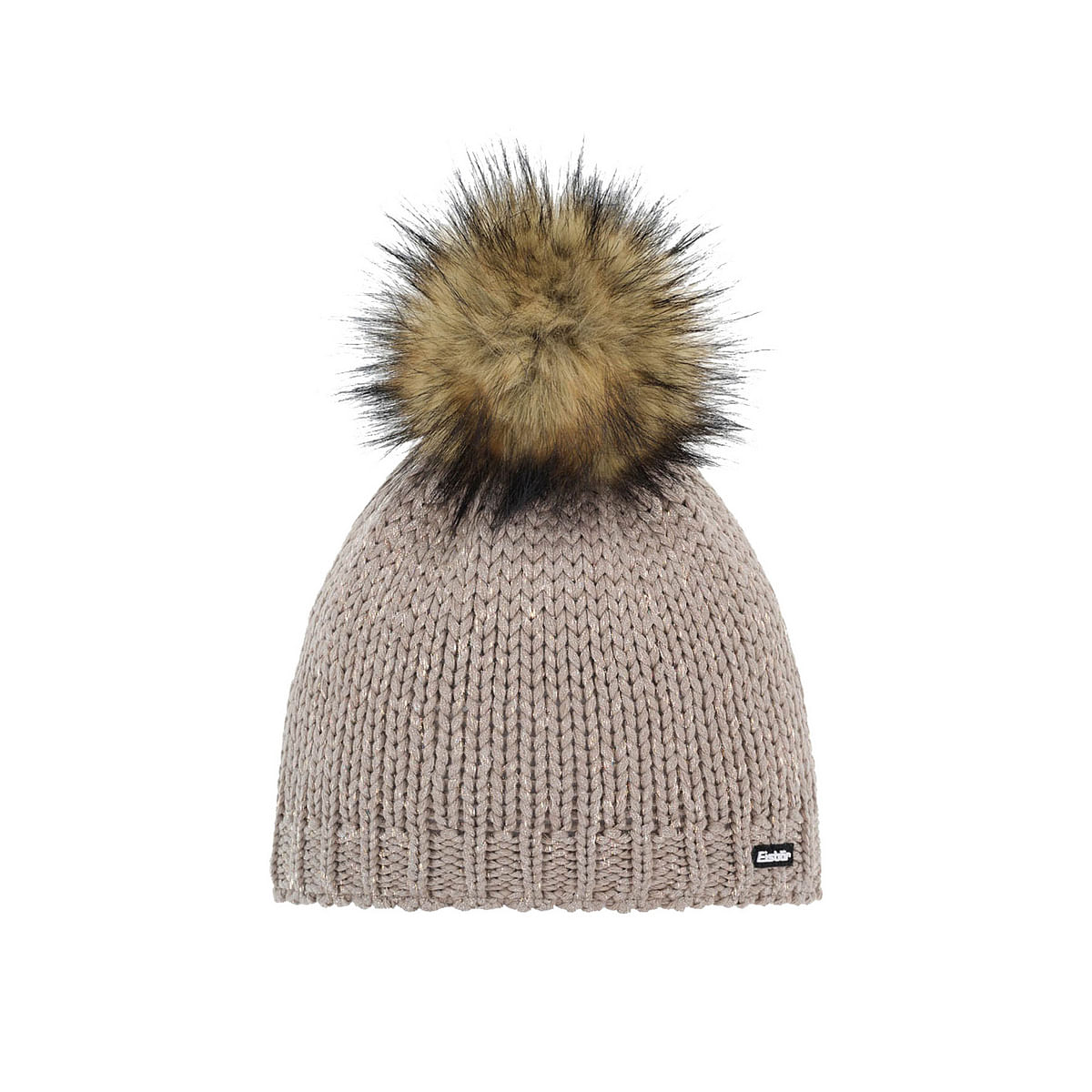 foto del prodotto beanie folina lux pompon donna