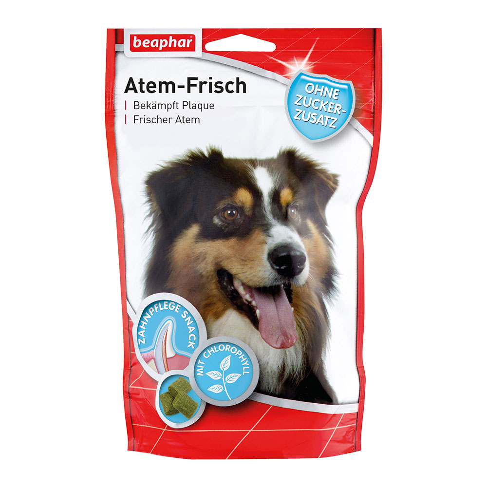 foto del prodotto beaphar alito fresco snack per cani 150 g