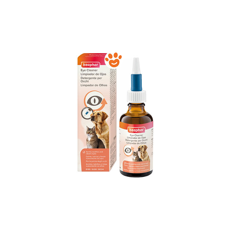 foto del prodotto beaphar dog e cat detergente occhi dog e cat detergente occhi confezione da 50 ml