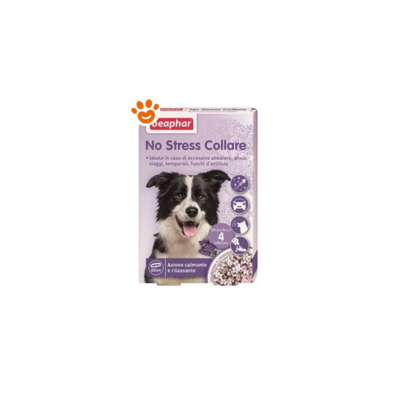 foto del prodotto beaphar dog no stress collare 65 cm dog no stress collare 65 cm confezione da 1 pezzo