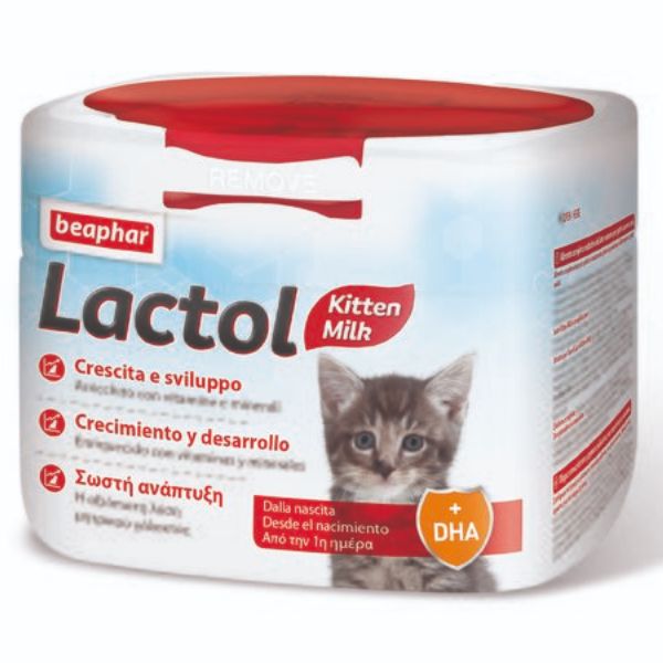 foto del prodotto beaphar lactol kitty milk per gattini 250 gr 1 ordine scegli lo sconto bzr5 bzr20 200 punti fedelt integratori per gatti